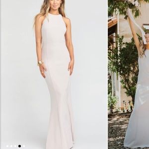 Chicago high neck gown